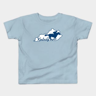 Kentucky Horse Racing Design Kids T-Shirt